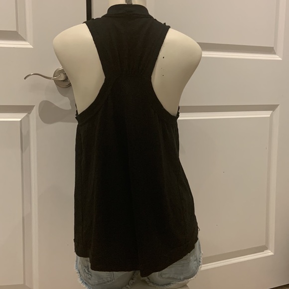Free People Black Tank top - Picture 5 of 6